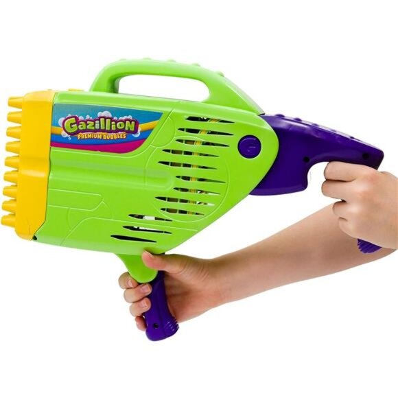 Gazillion Stormin' Bubble Baster Bubble Toy  11 oz. Bubble Solution - Ages 3+ - Picture 2 of 6